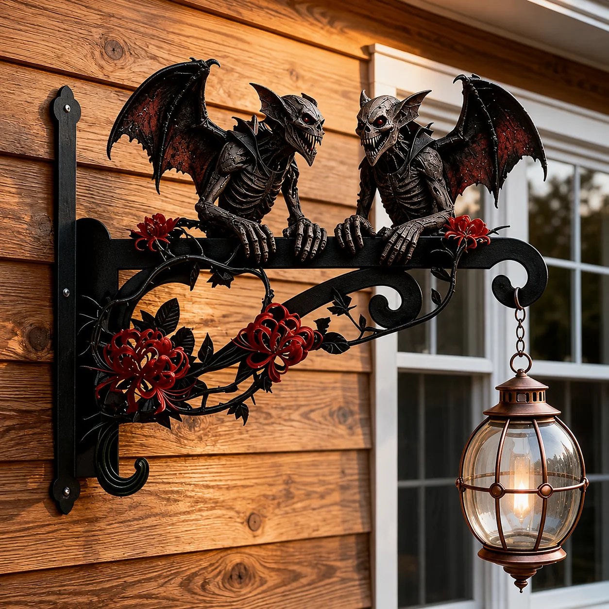 đ„HOT SALEđ„Halloween Decorative Wall Hook - Spooky Outdoor Metal Hanger For Porch & Garden Decor