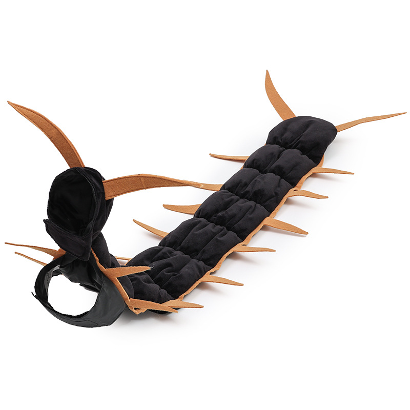 đźđˇHalloween Cat Centipede Costume, Funny Pet Role Play Outfit with Adjustable Shoulder Straps