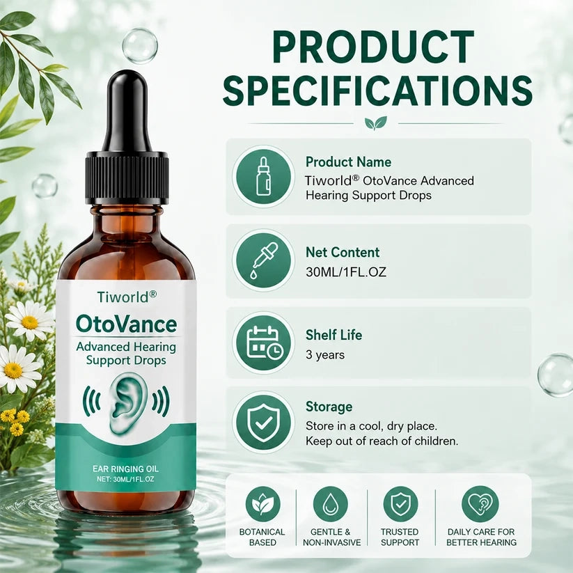 Tiworld® OtoVance Advanced Hearing Support Drops👂✨
