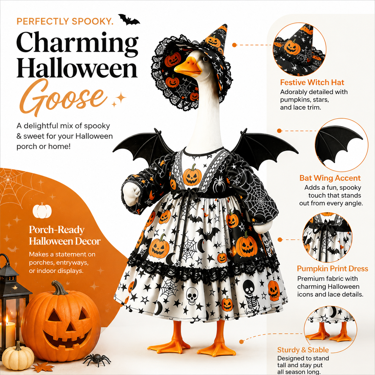 🎃Halloween Limited Edition🎃Porch Goose Costume