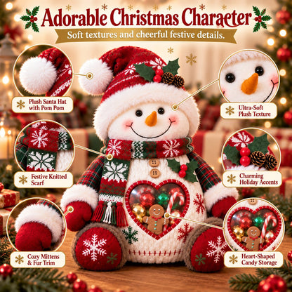 🎅Refillable Christmas Figure Treat Holder