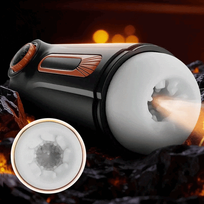 💥LAST DAY 60% OFF:[Confidential delivery]10 Thrusting 10 Vibrating 3 Sucking Heating Male Masturbator