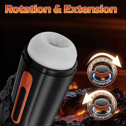 💥LAST DAY 60% OFF:[Confidential delivery]10 Thrusting 10 Vibrating 3 Sucking Heating Male Masturbator