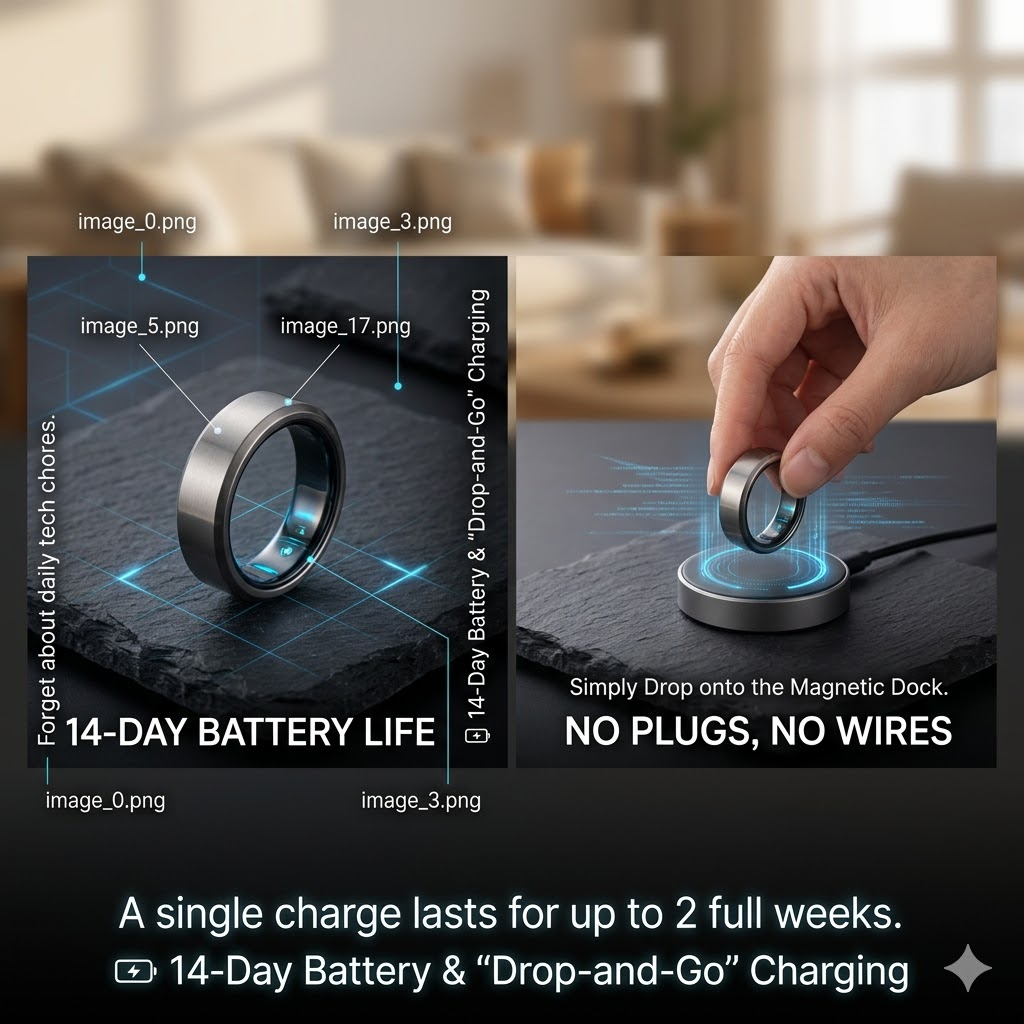 🎉 80% OFF Launch Offer🔥G1 Non-Invasive Smart Ring