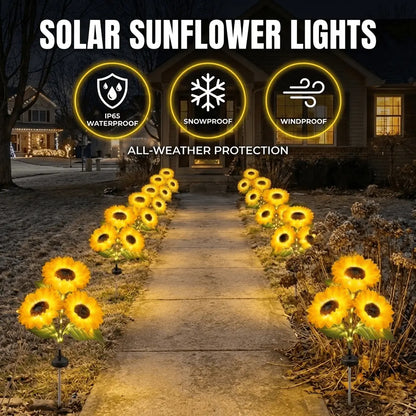 🌞Solar LED Sunflower Garden Lights