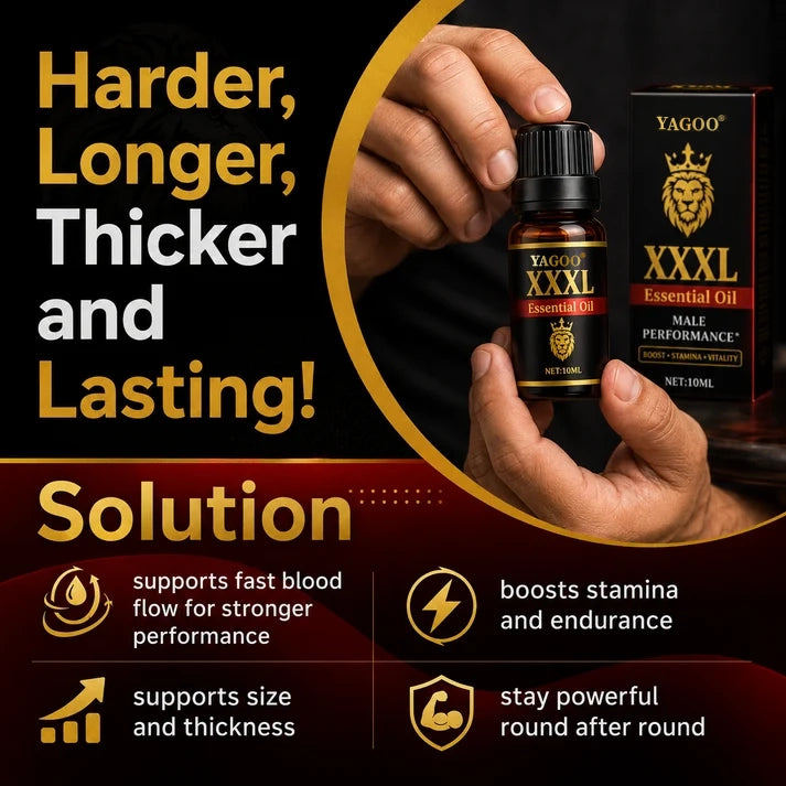 ❤️Limited stock | Save 50% Today|  Yagoo® XXXL Essential Oil