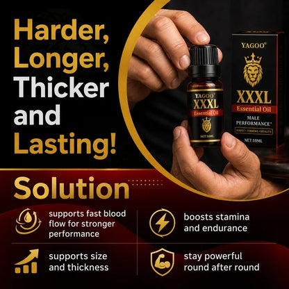 ❤️Limited stock | Save 50% Today|  Yagoo® XXXL Essential Oil