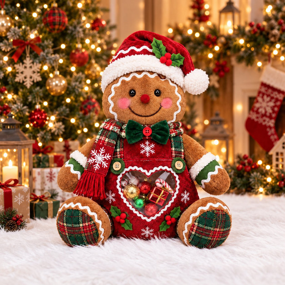 🎅Refillable Christmas Figure Treat Holder
