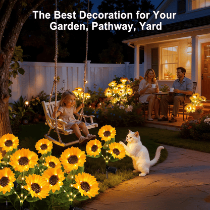 🌞Solar LED Sunflower Garden Lights