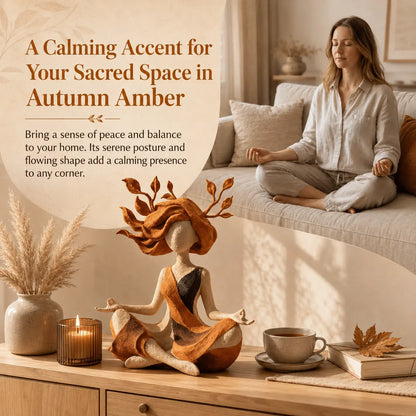 🌙 Inner Harmony Goddess Sculptural Figurine – Calming Home Decor & Meaningful Gift