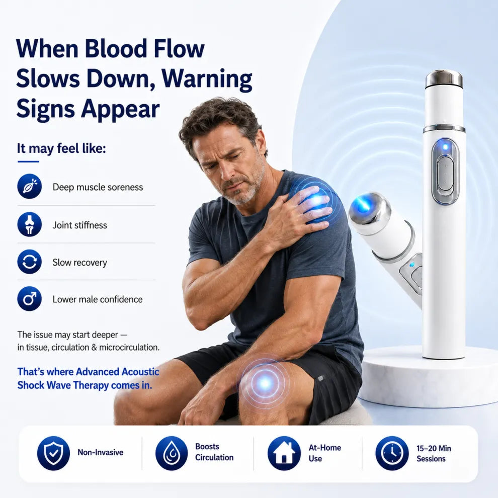 ⚡💥 Shockwave Therapy: No surgery, no needles – pain disappears, rigidity returns.