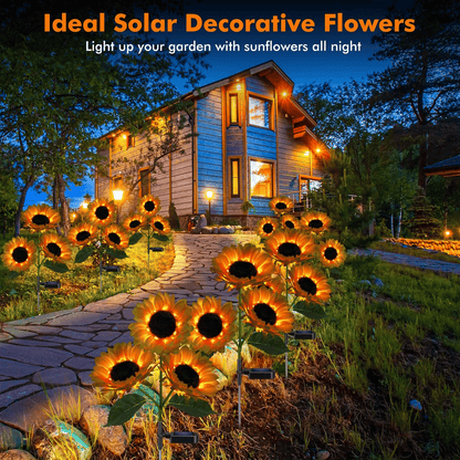 🌞Solar LED Sunflower Garden Lights