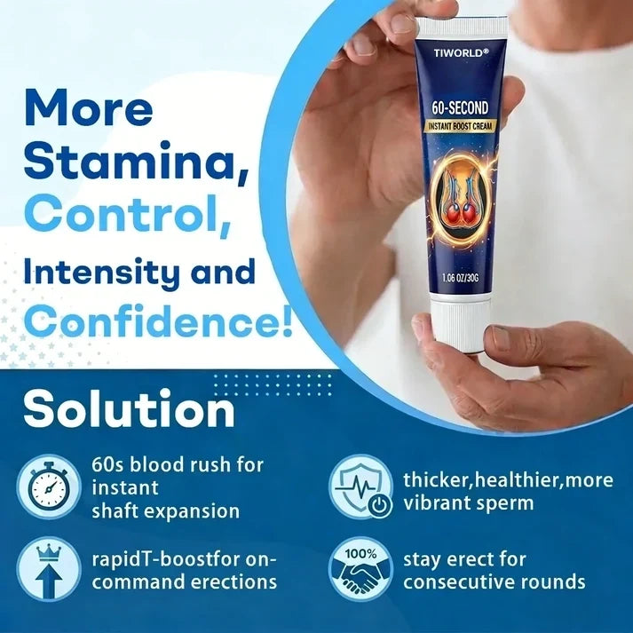 🔥LAST DAY 70%OFF-💪Tiworld® Exon-Max 60 Instant Erection Cream
