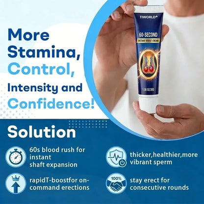 🔥LAST DAY 70%OFF-💪Tiworld® Exon-Max 60 Instant Erection Cream