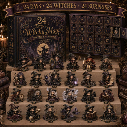 2026 Witch Advent Calendar - 24 Collectible Coven Figures