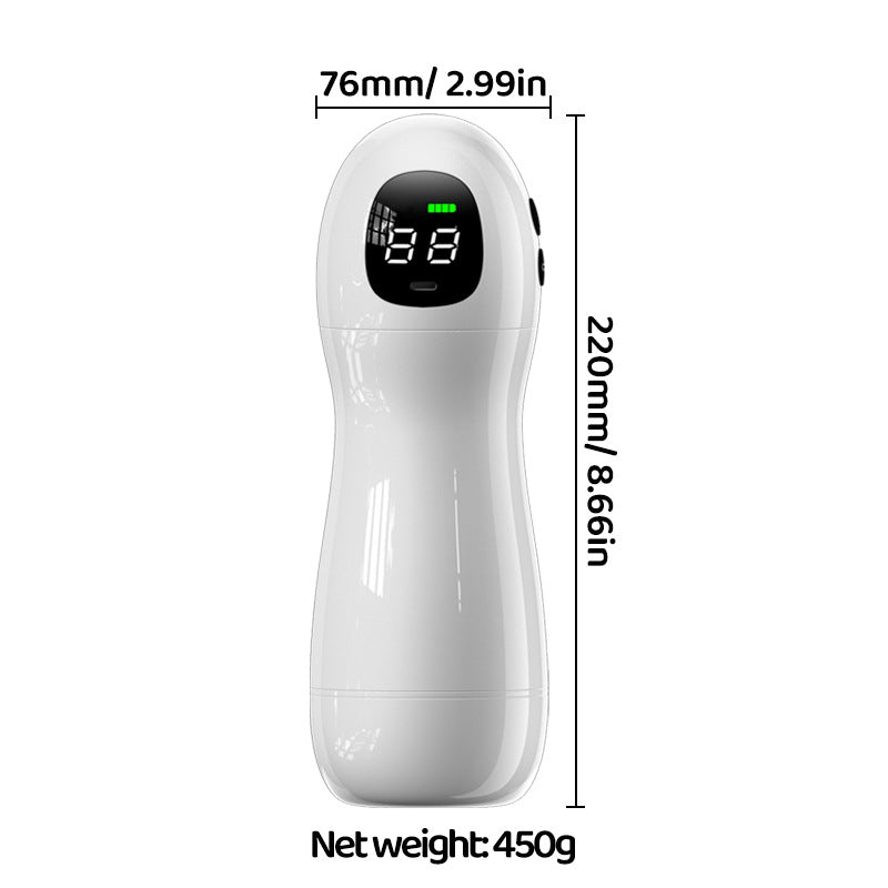 💥LAST DAY 60% OFF:[Confidential delivery] Smart Vibrating & Voice Interactive Male Messager❤️