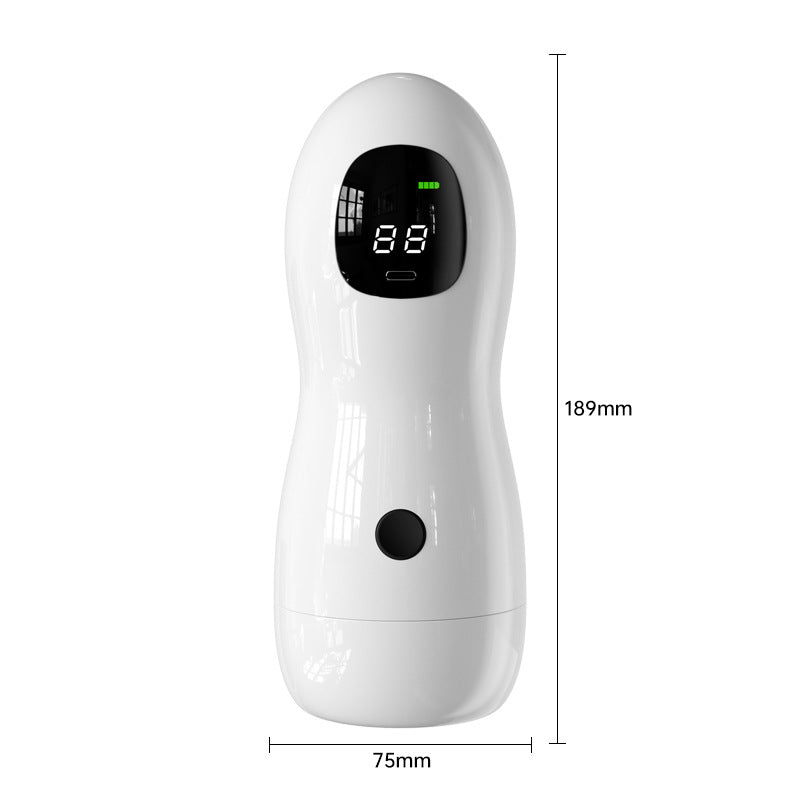 💥LAST DAY 60% OFF:[Confidential delivery] Smart Vibrating & Voice Interactive Male Messager❤️