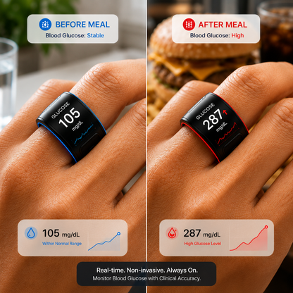 🎉 80% OFF Launch Offer🔥G1 Non-Invasive Smart Ring