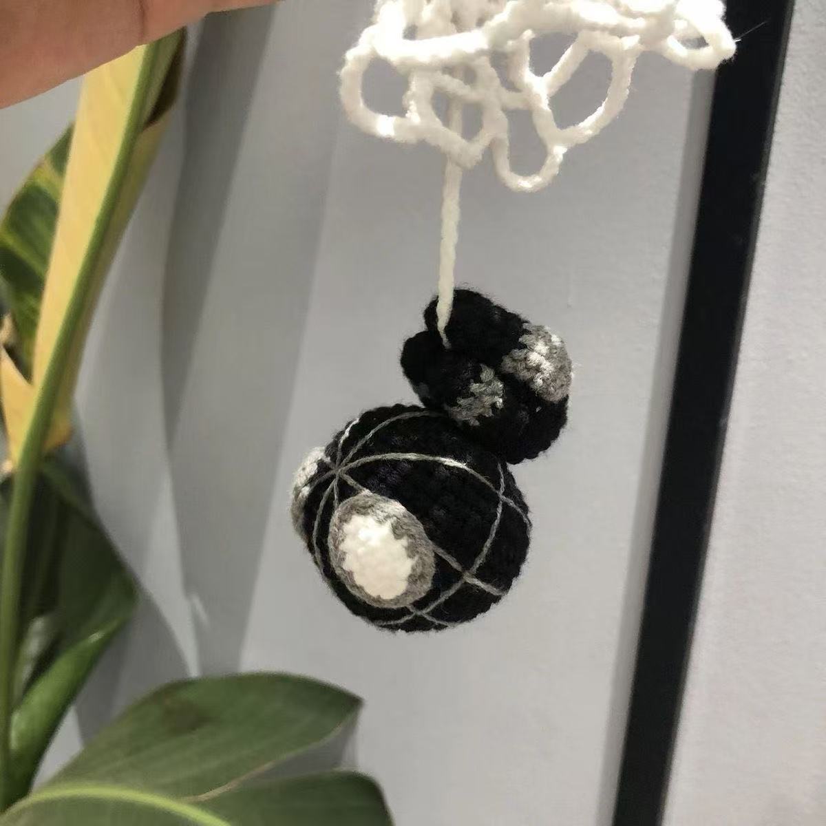 🕷🕸Handmade Crochet Superhero Car Hanging Ornament