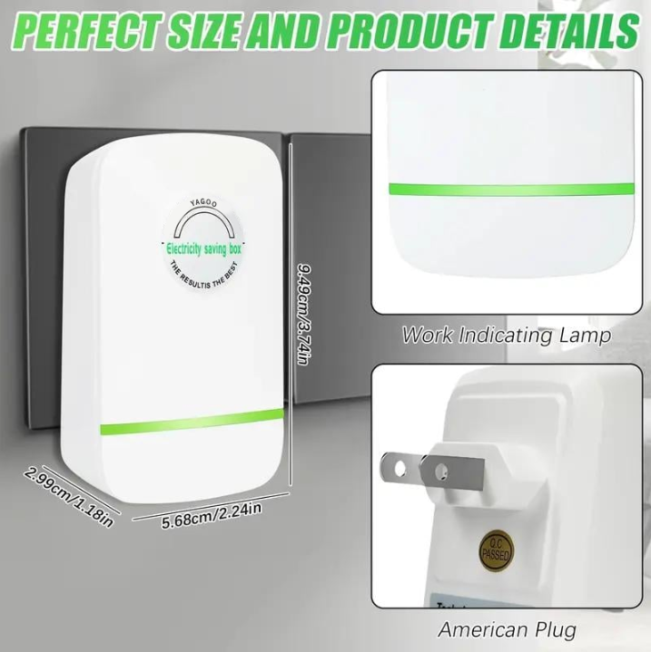 🔥Energy Saver Plug-In Power Box with US Plug 2026 Updated Design