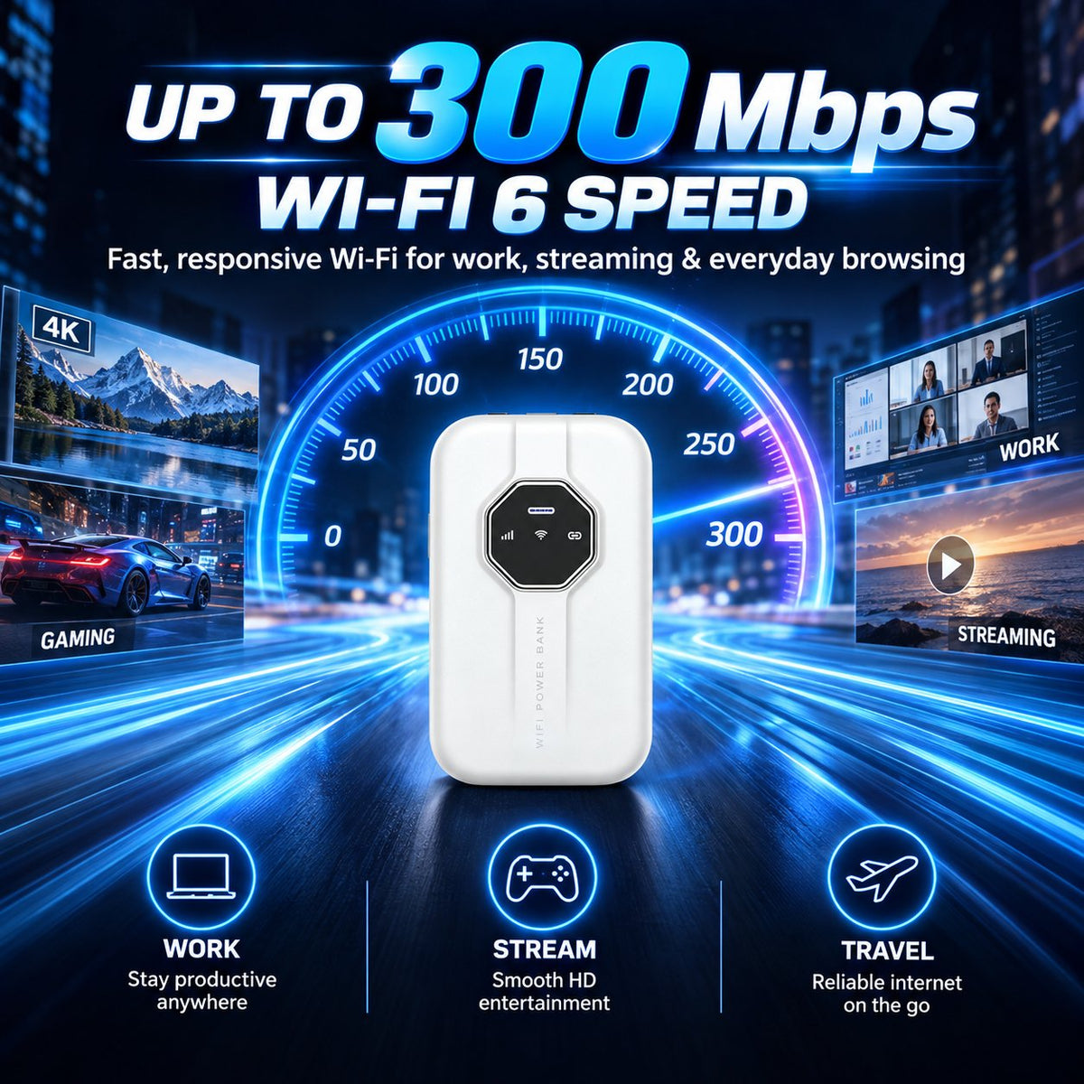 [Global Coverage] Boundless Portable Wi-Fi