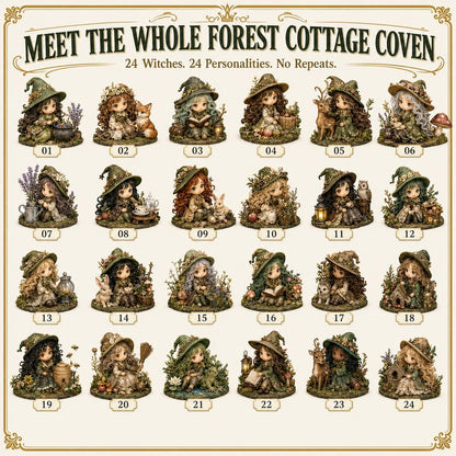 2026 Witch Advent Calendar - 24 Collectible Coven Figures