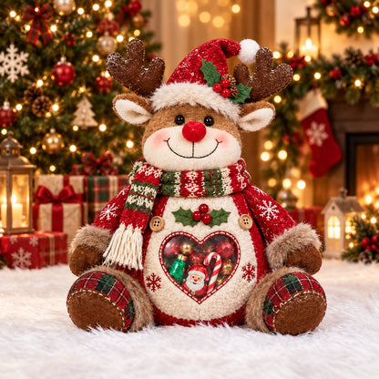 🎅Refillable Christmas Figure Treat Holder