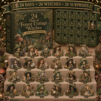 2026 Witch Advent Calendar - 24 Collectible Coven Figures