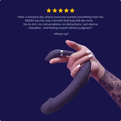 Yagoo™  The easiest way to physically release stress and tension in 5 minutes(Your secret me-time ritual that resets cortisol — even on the worst days.)