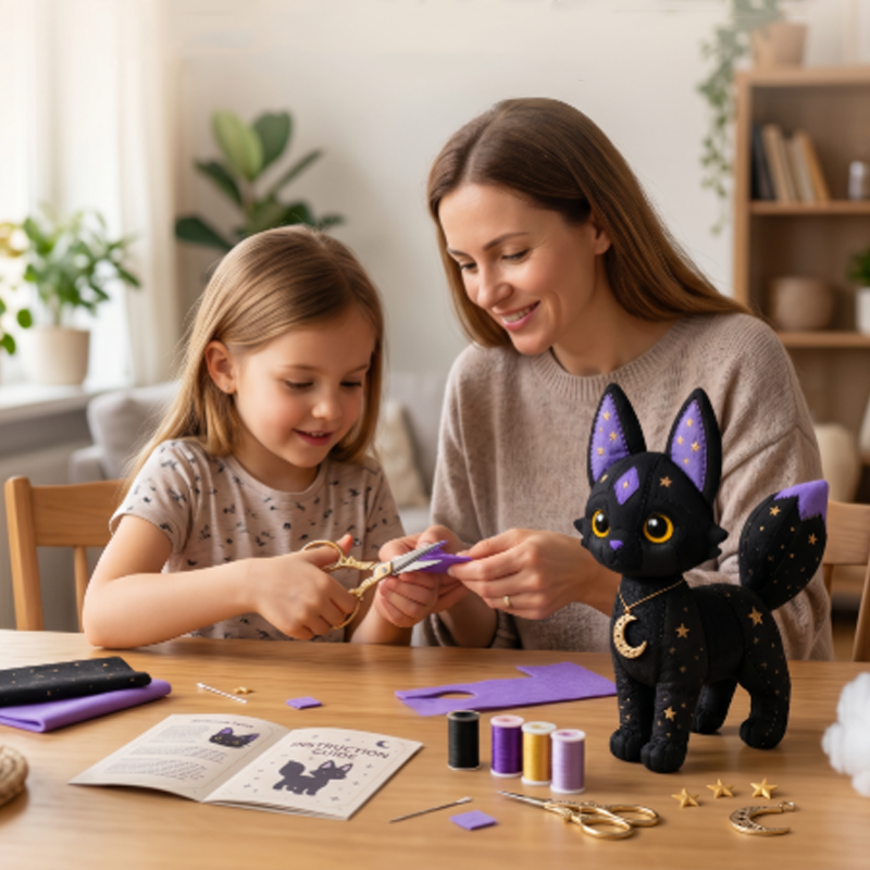 🔥2026 Hot Sale 50% OFF⚡50K+ SOLD! 🎁Beginner-Friendly Magical Animal Sewing Kit