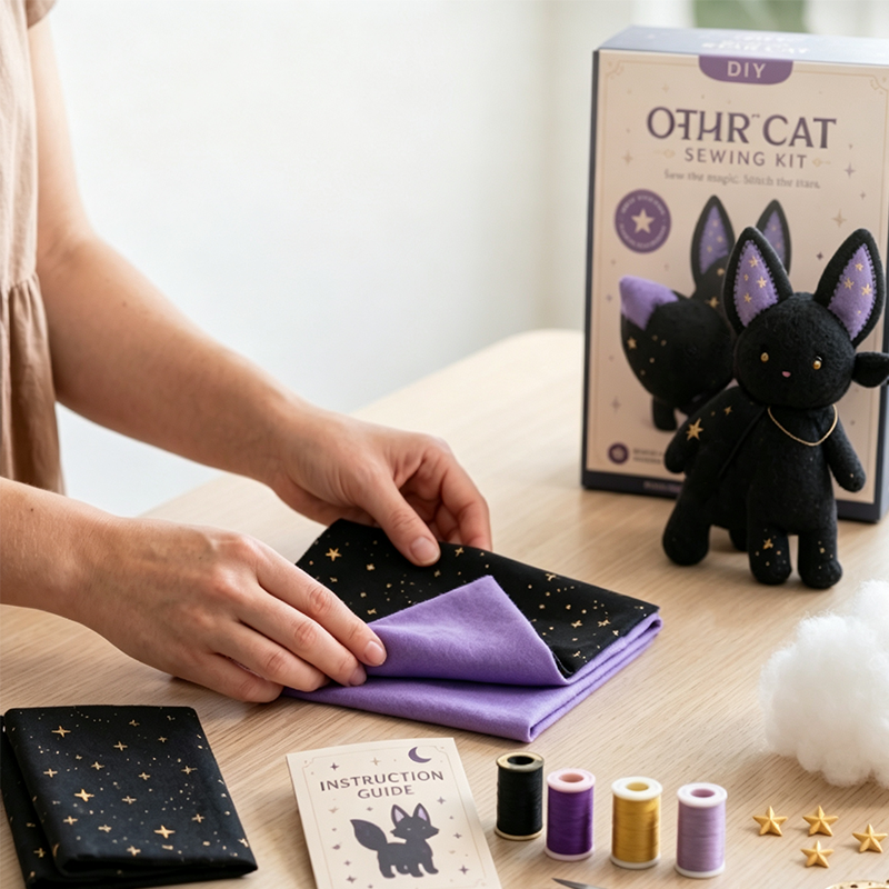 🔥2026 Hot Sale 50% OFF⚡50K+ SOLD! 🎁Beginner-Friendly Magical Animal Sewing Kit
