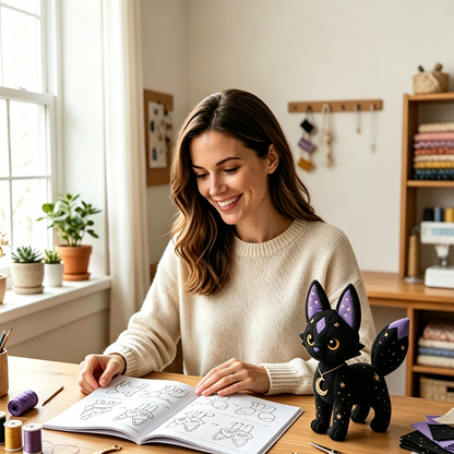 🔥2026 Hot Sale 50% OFF⚡50K+ SOLD! 🎁Beginner-Friendly Magical Animal Sewing Kit