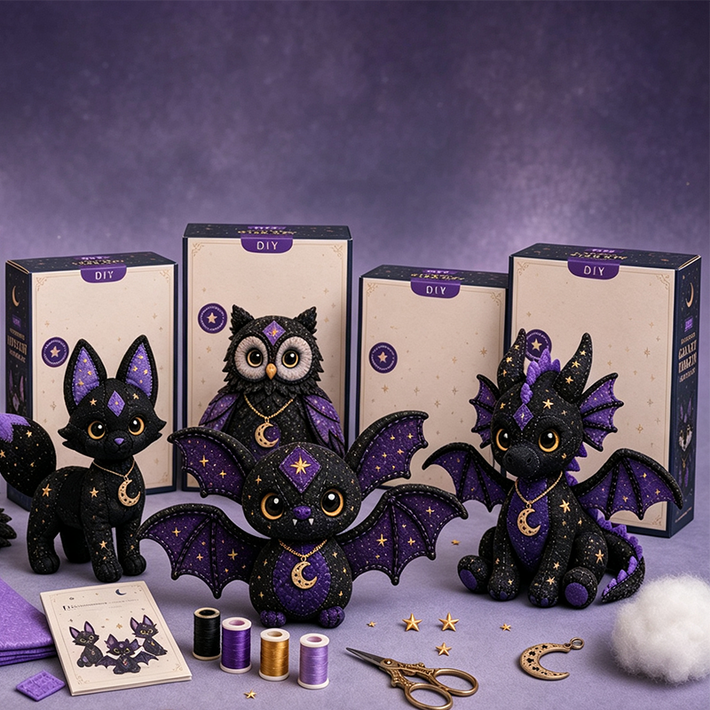 🔥2026 Hot Sale 50% OFF⚡50K+ SOLD! 🎁Beginner-Friendly Magical Animal Sewing Kit