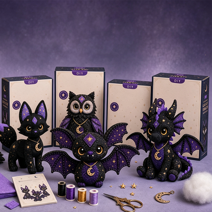 🔥2026 Hot Sale 50% OFF⚡50K+ SOLD! 🎁Beginner-Friendly Magical Animal Sewing Kit