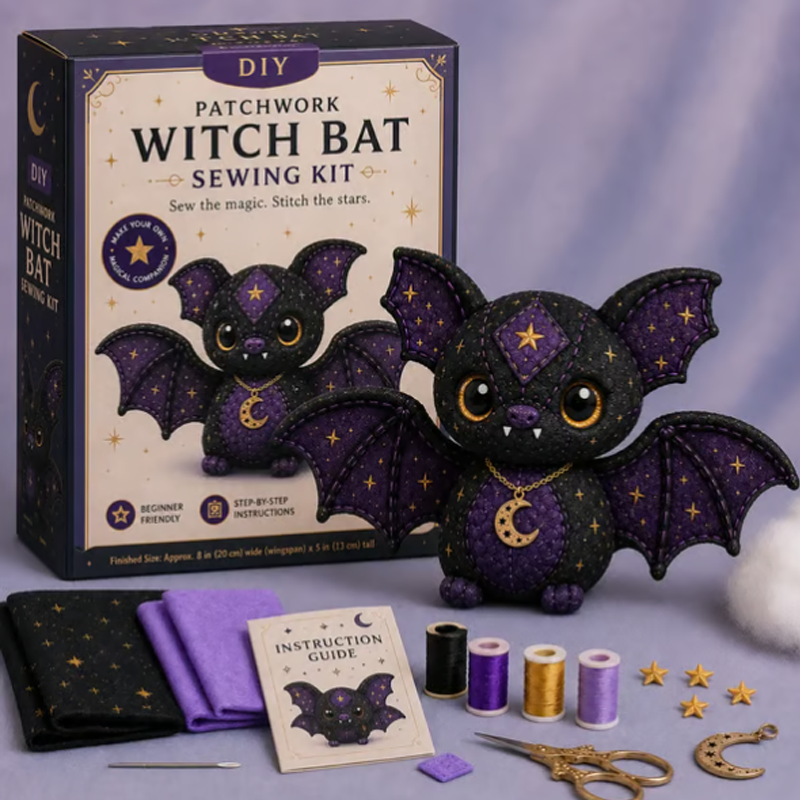 🔥2026 Hot Sale 50% OFF⚡50K+ SOLD! 🎁Beginner-Friendly Magical Animal Sewing Kit
